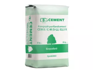DTG cement, CEM II/B-M (S-LL) 32,5 R, 25 kg